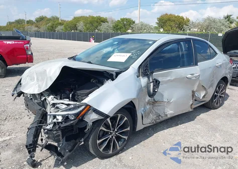 2017 Toyota Corolla Se z USA, uszkodzony, nr VIN 2T1BURHEXHC868221